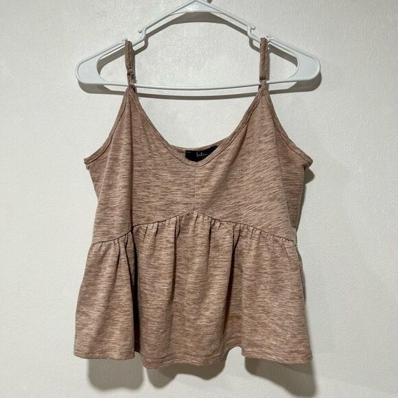 Lulus | Right Direction Peplum Tank - Picture 1 of 7